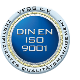 DIN EN ISO 9001 Zertifiziert (VFQG e.V.)